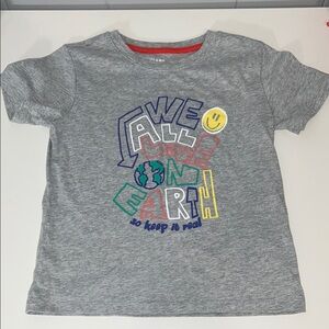 Epic Threads Boy’s Gray Short Sleeve Graphic Tee Size 7